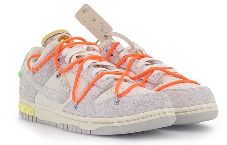 Nike x Off-White Dunk Low 'Lot 11 of 50' DJ0950-108 - Image 3
