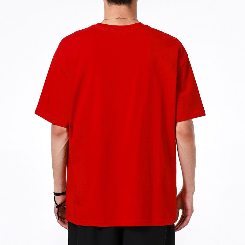 Nike SB Skateboard Funny Printing Sports Round Neck Short Sleeve Red DJ1225-687 - Image 4