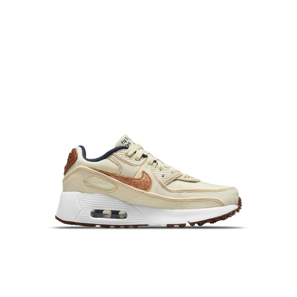 (PS) Nike Air Max 90 SE 'Cork - Coconut Milk' DJ2522-100 - Image 2