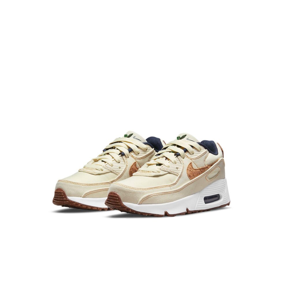 (PS) Nike Air Max 90 SE 'Cork - Coconut Milk' DJ2522-100 - Image 3