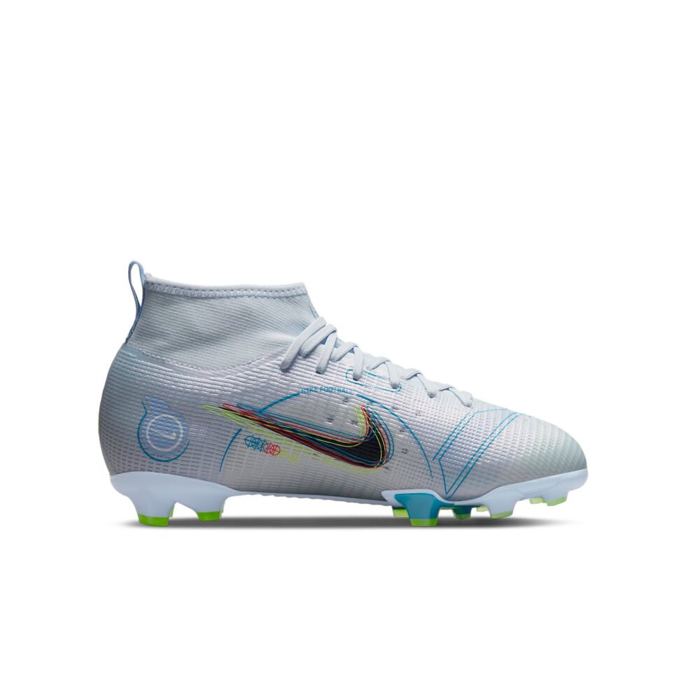 (GS) Nike Mercurial Superfly 8 Pro FG 'Football Grey Light Marine' DJ2843-054 - Image 6