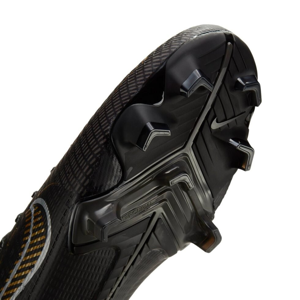 Nike Mercurial Vapor 14 Pro FG 'Black Metallic Gold' DJ2846-007 - Image 5