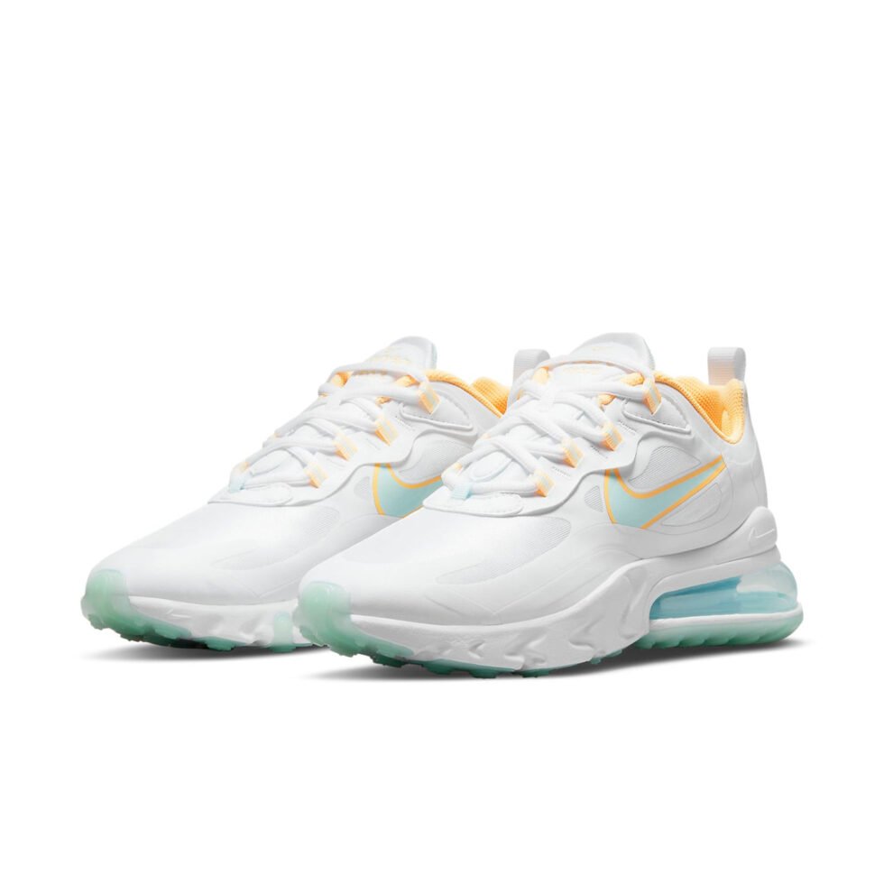 (WMNS) Nike Air Max 270 React 'Light Dew Lagoon Pulse' DJ3027-100 - Image 3