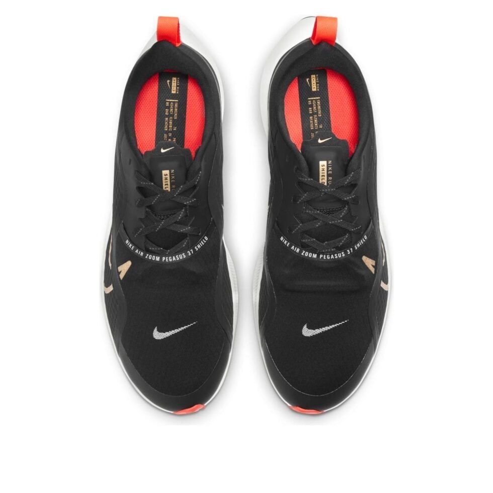 Nike Air Zoom Pegasus 37 Shield 'Black Gold' DJ3271-061 - Image 4