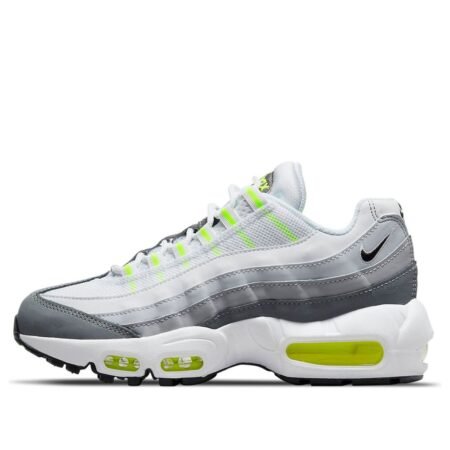 (GS) Nike Air Max 95 Recraft 'Logos Pack - White Neon' DJ3341-100