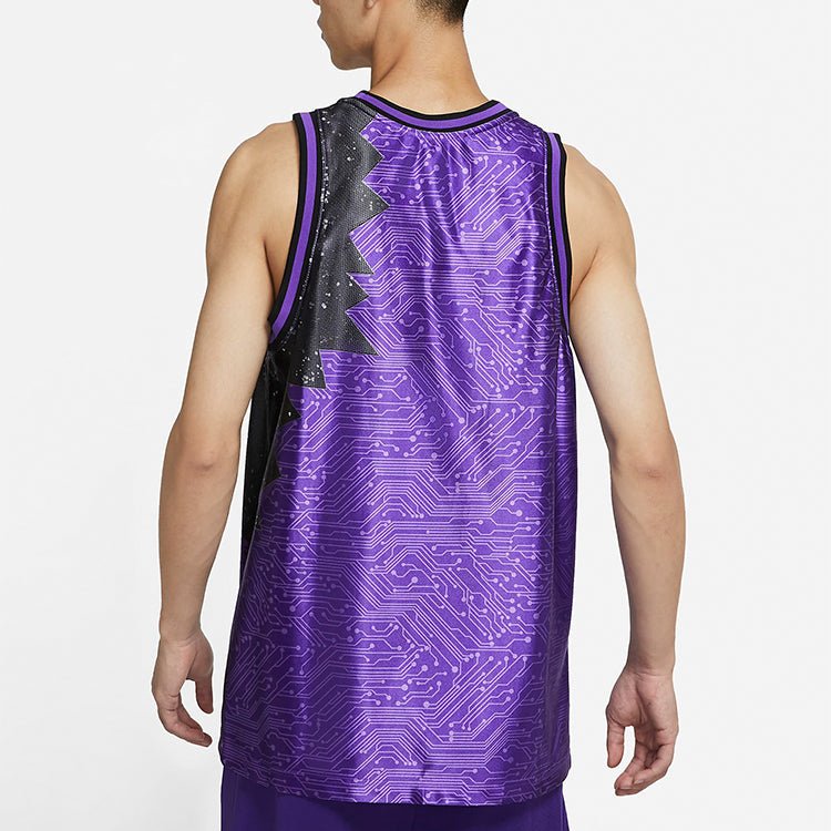 Nike Lebron x Space Jam Basketball Jersey 'Purple Black' DJ3872-560 - Image 5
