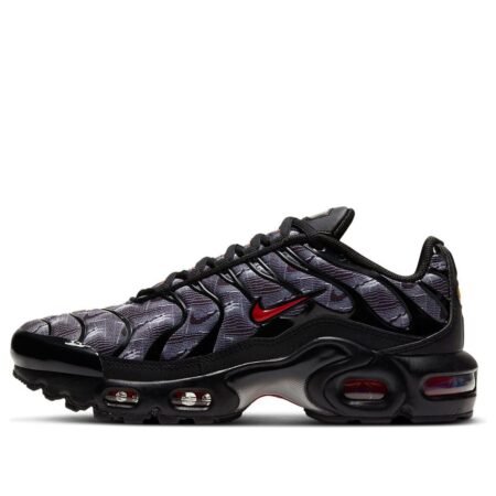 (GS) Nike Air Max Plus 'Black University Red' DJ4622-001