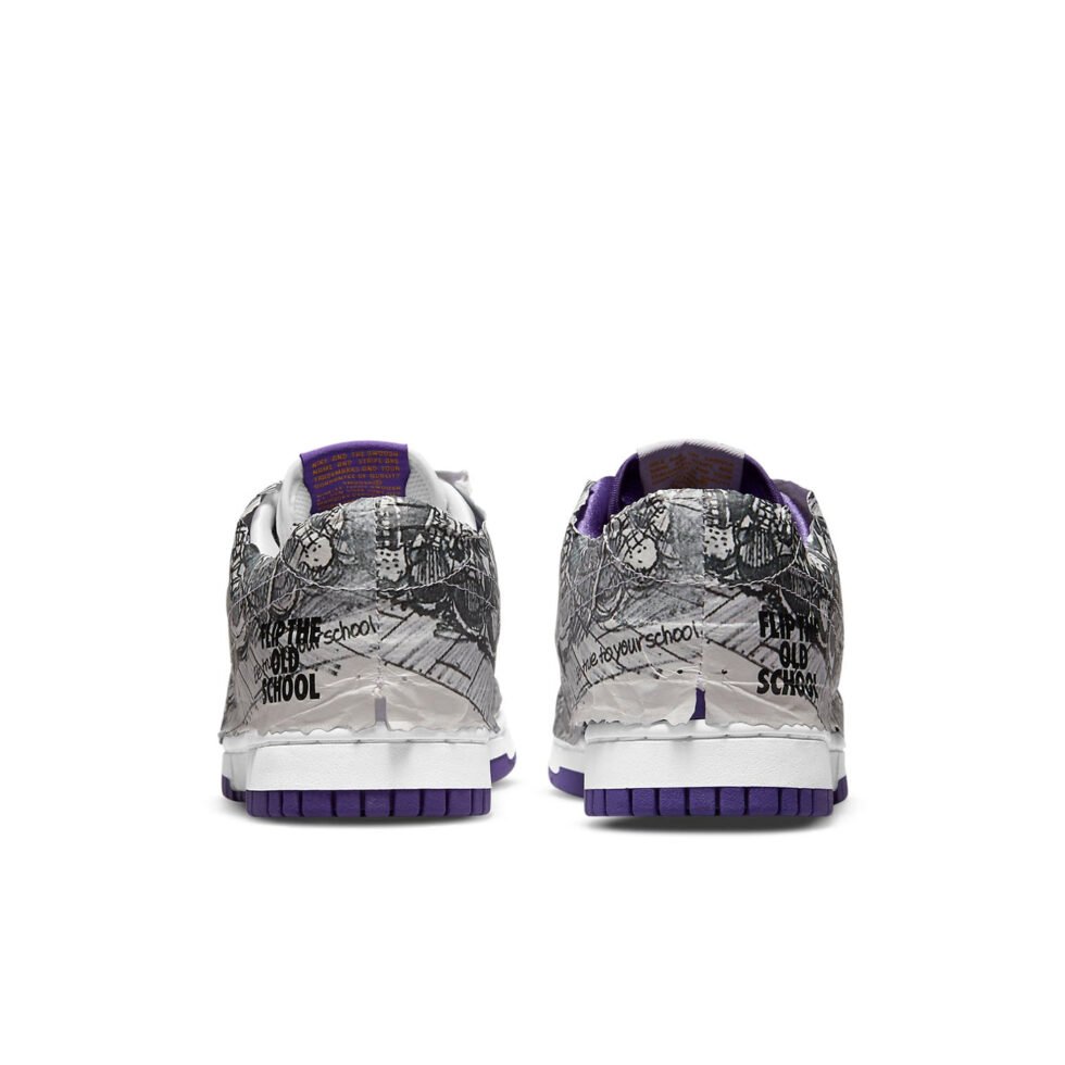 (WMNS) Nike Dunk Low 'Flip The Old School' DJ4636-100 - Image 5