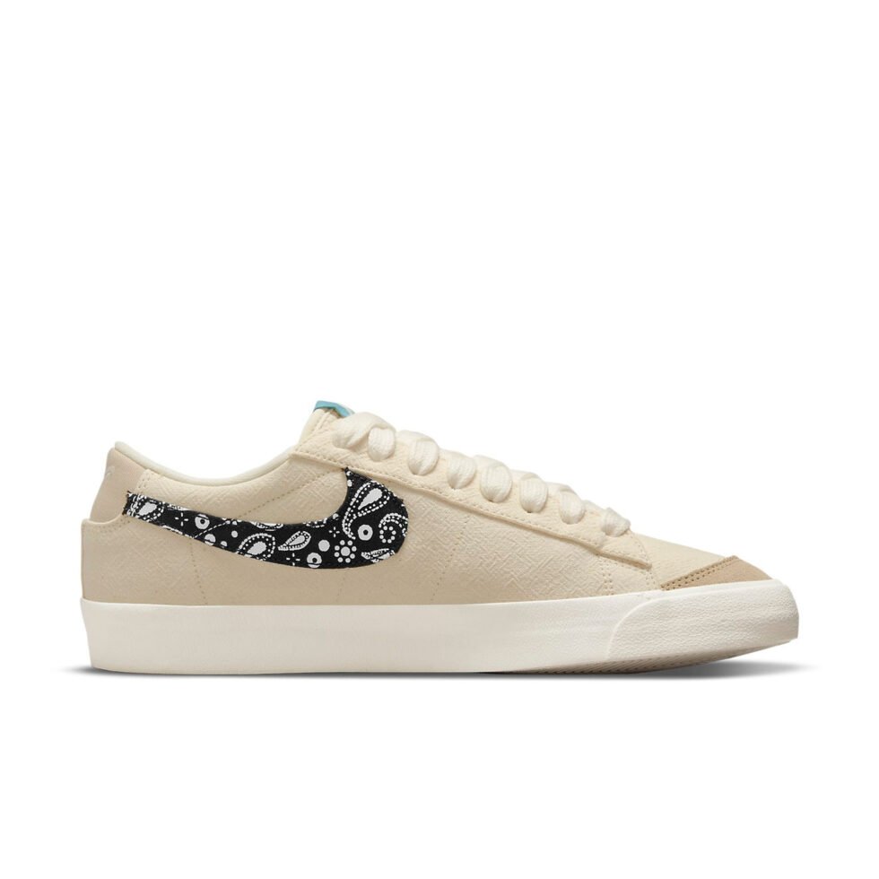Nike Blazer Low '77 Vintage 'Paisley Swoosh' DJ4665-100 - Image 2
