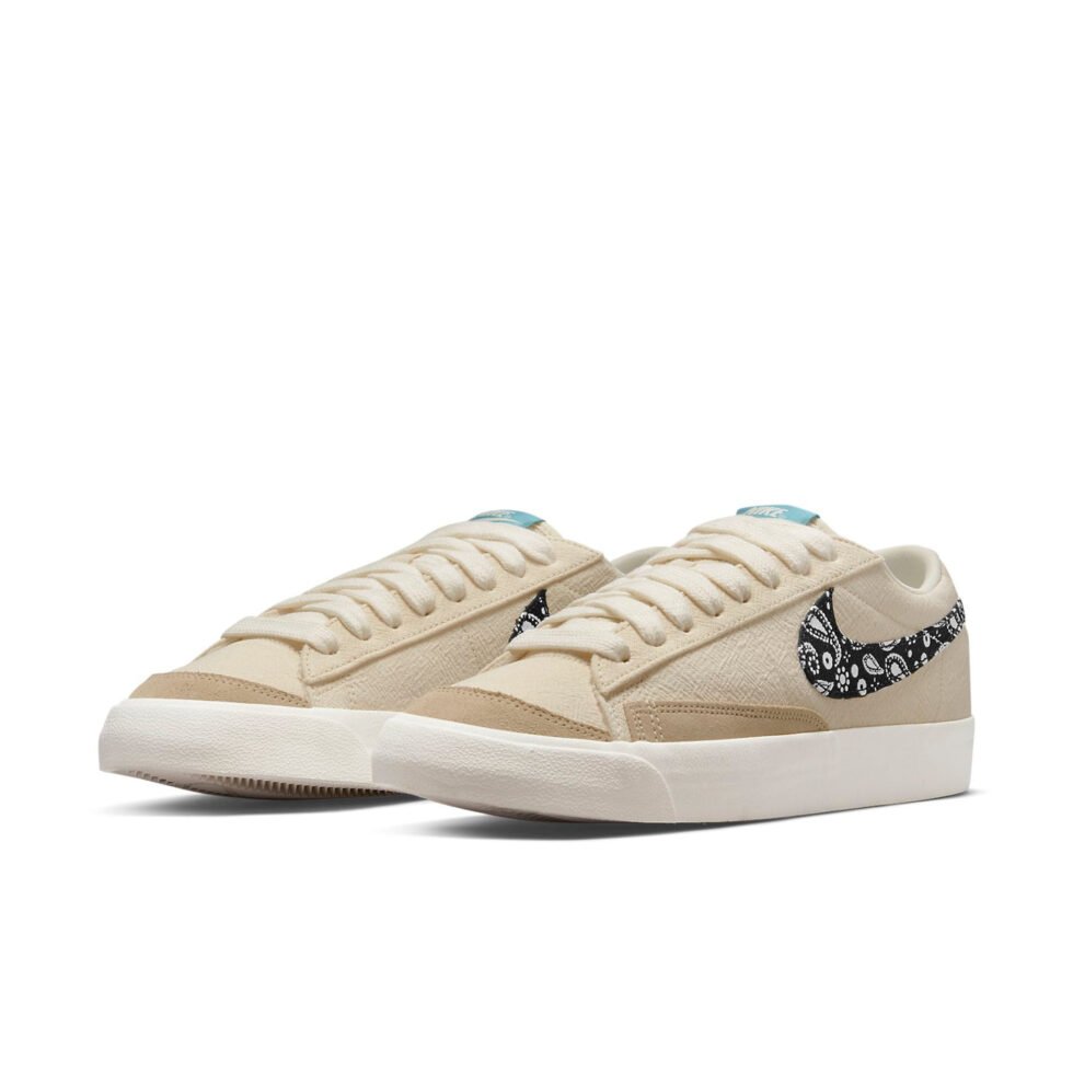 Nike Blazer Low '77 Vintage 'Paisley Swoosh' DJ4665-100 - Image 3