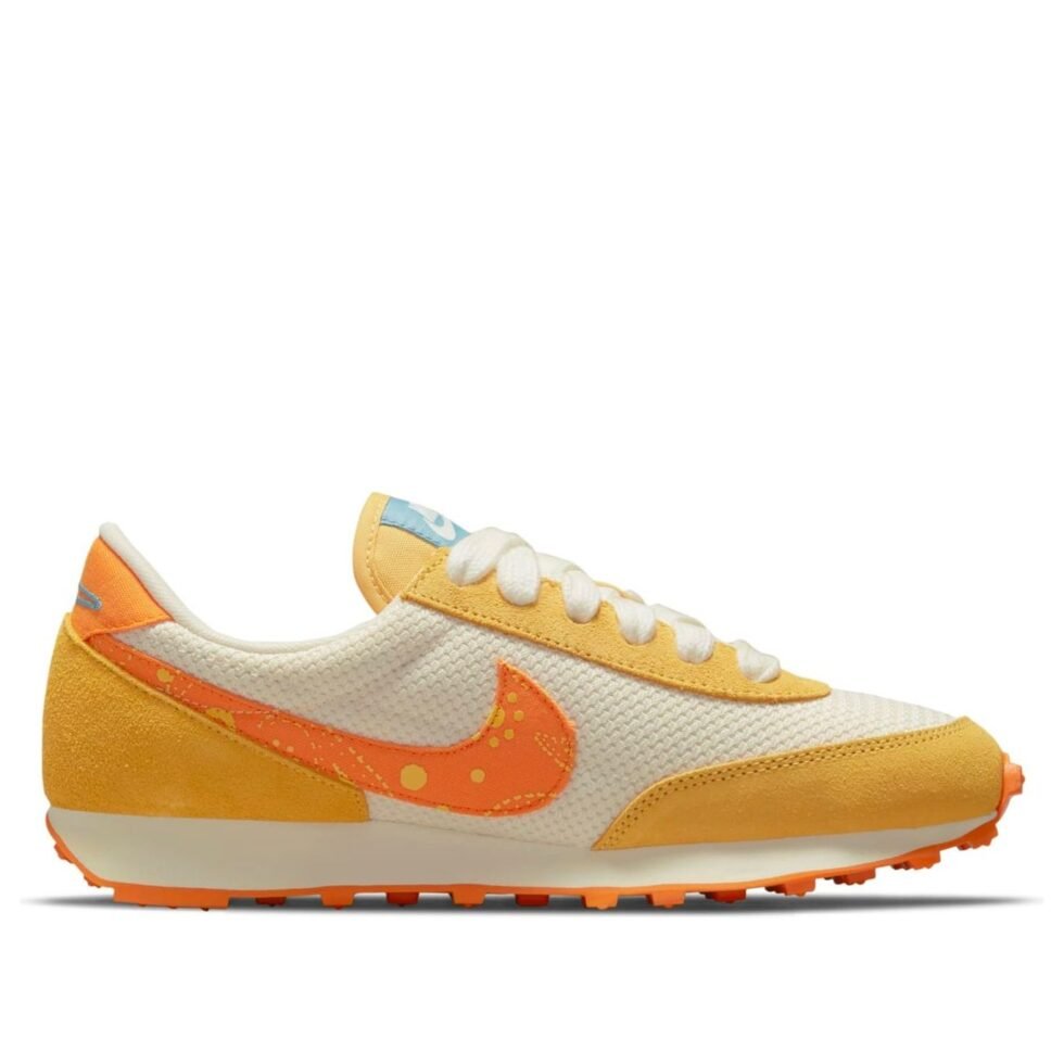 (WMNS) Nike Daybreak 'Paisley Swoosh - Pale Ivory Magma Orange' DJ4667-113 - Image 2