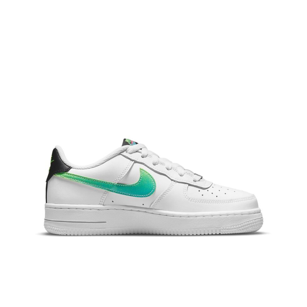 (GS) Nike Air Force 1 LV8 1 'White Aquamarine' DJ5154-100 - Image 2