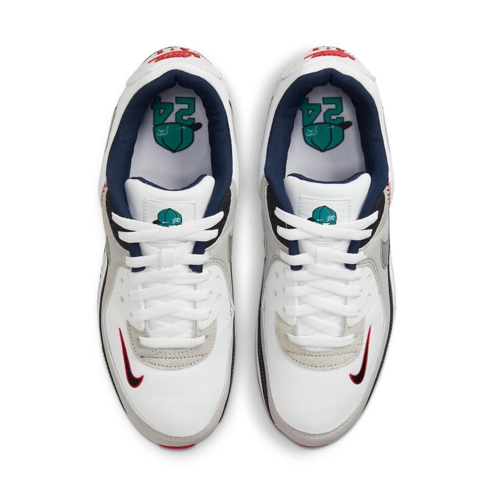 Nike Ken Griffey Jr. x Air Max 90 'Backwards Cap' DJ5190-100 - Image 4
