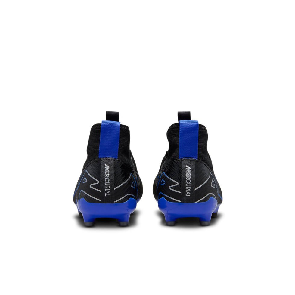 (GS) Nike Jr. Mercurial Superfly 9 Pro 'Black Hyper Royal' DJ5606-040 - Image 3