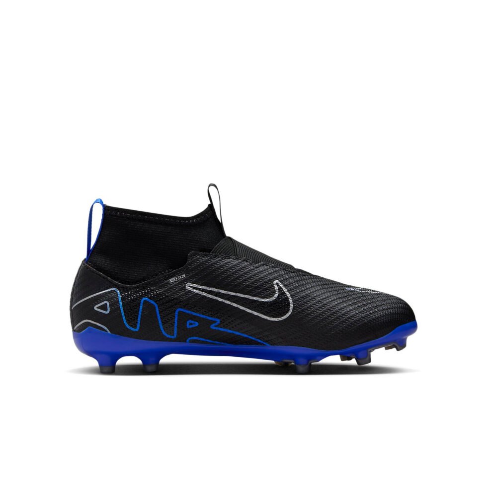(GS) Nike Jr. Mercurial Superfly 9 Pro 'Black Hyper Royal' DJ5606-040 - Image 6