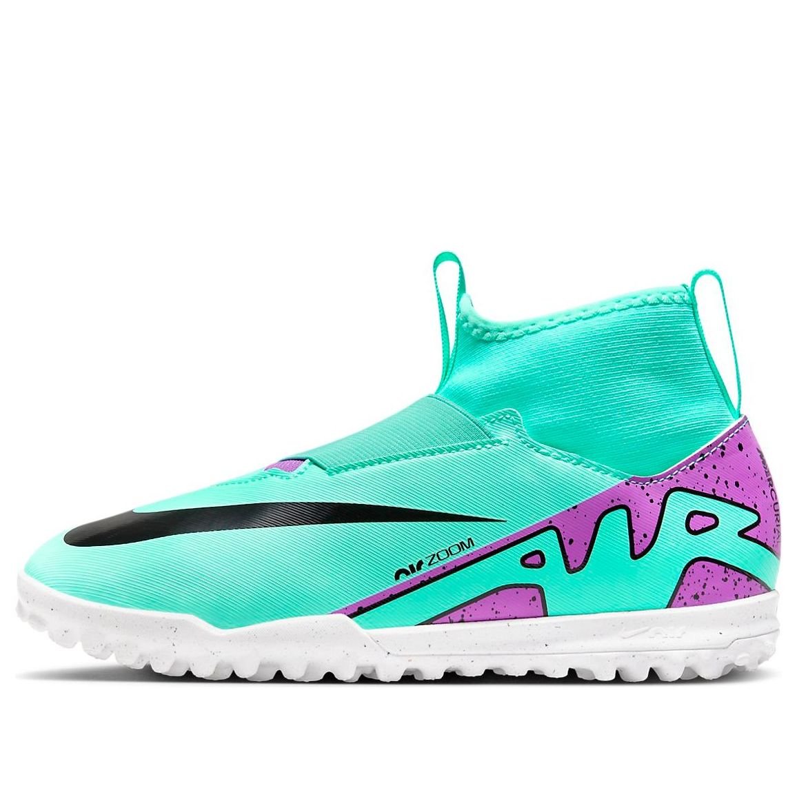 (GS) Nike Mercurial Superfly 9 Academy TF 'Aqua Green Purple White' DJ5616-300
