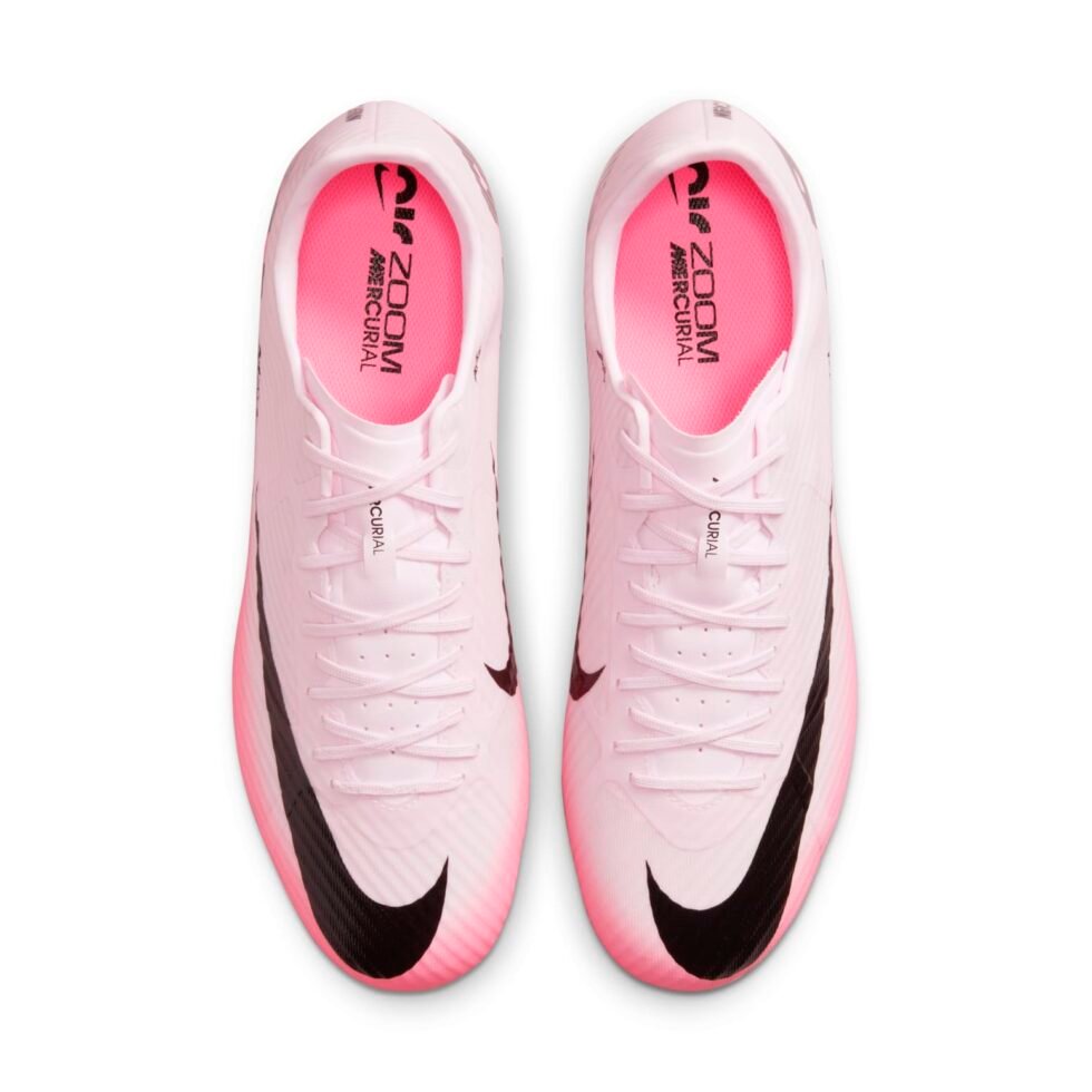 Nike Zoom Mercurial Vapor 15 Academy HG Low 'Pink Foam Black' DJ5632-601 - Image 4