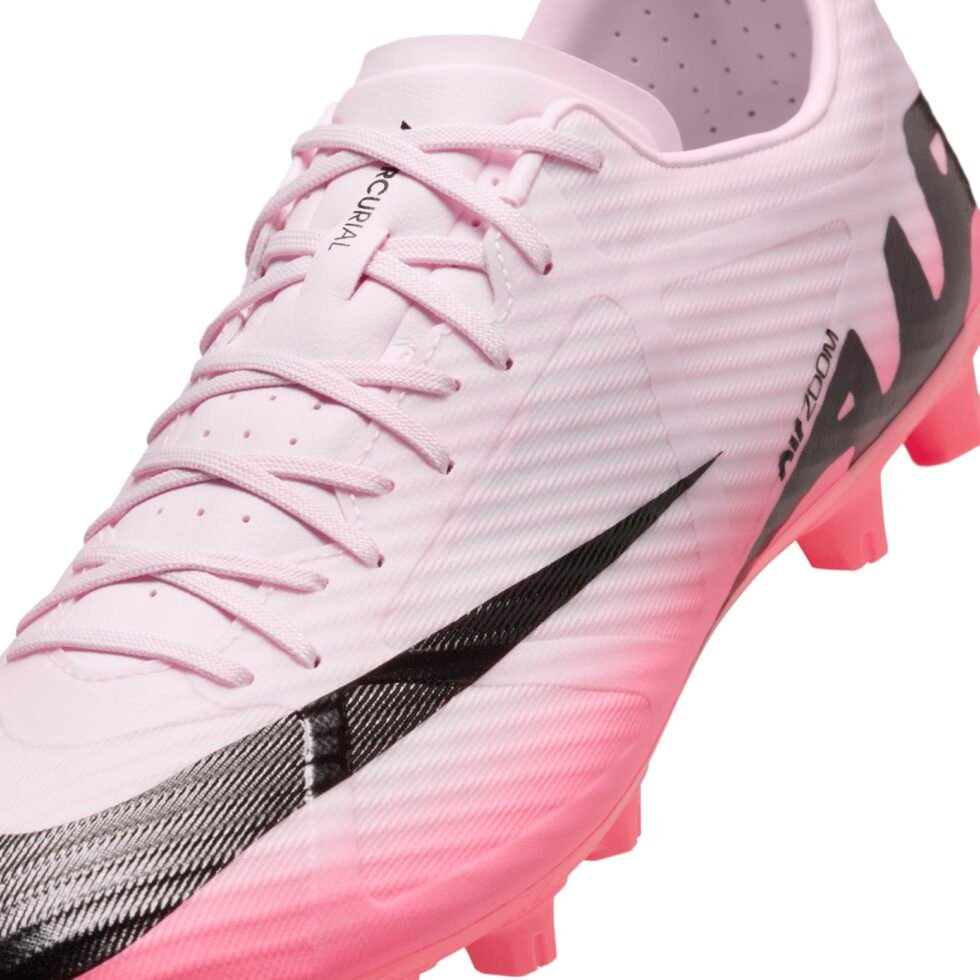 Nike Zoom Mercurial Vapor 15 Academy HG Low 'Pink Foam Black' DJ5632-601 - Image 7