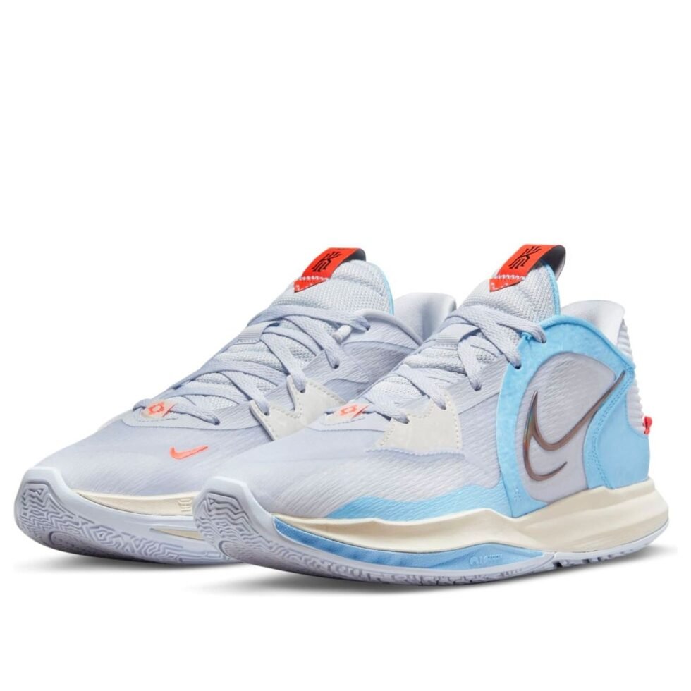 Nike Kyrie Low 5 'Light Blue Grey' DJ6012-003 - Image 3