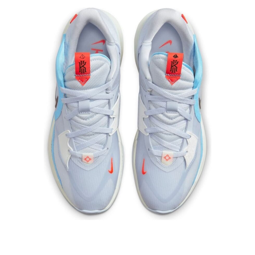 Nike Kyrie Low 5 'Light Blue Grey' DJ6012-003 - Image 4