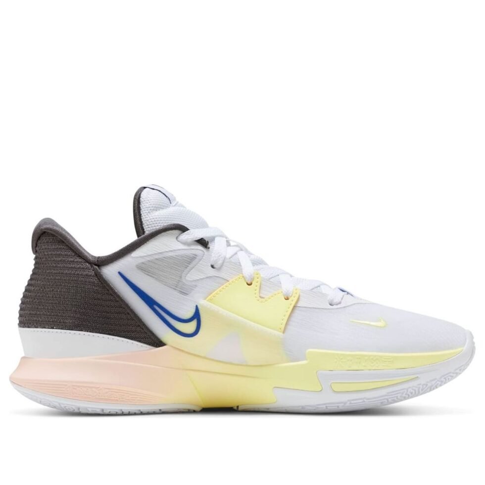 Nike Kyrie Low 5 EP 'White Game Royal' DJ6014-100 - Image 2