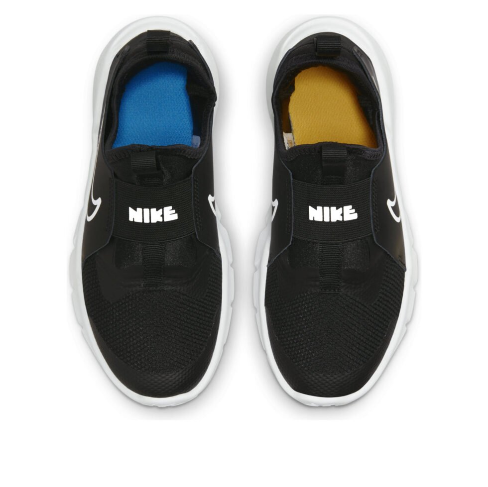 (PS) Nike Flex Runner 2 'Black White' DJ6040-002 - Image 2