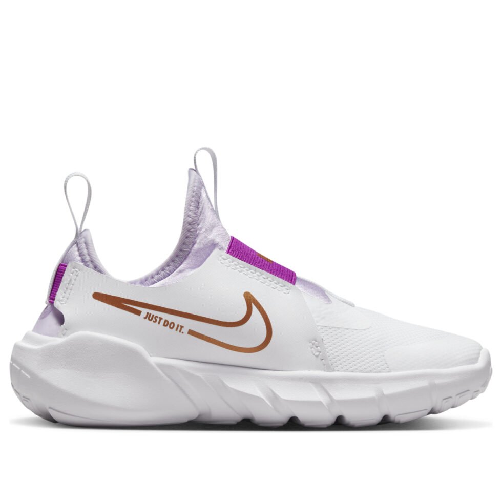 (PS) Nike Flex Runner 2 'White Violet Frost' DJ6040-101 - Image 6