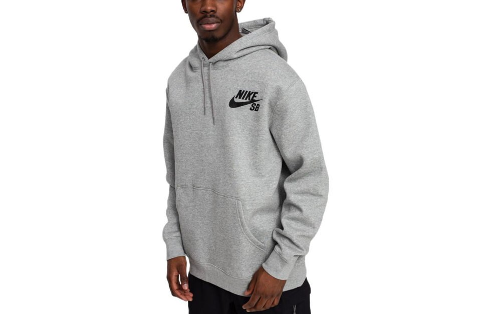 Nike SB Pullover Skate Hoodie 'Grey' DJ6095-063 - Image 3