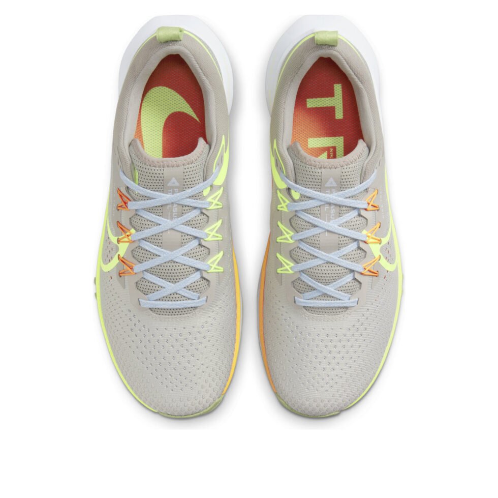 Nike React Pegasus Trail 4 'Light Iron Ore Volt' DJ6158-002 - Image 2