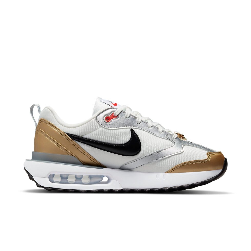(WMNS) Nike Air Max Dawn SE 'White Metallic Gold' DJ6209-100 - Image 2