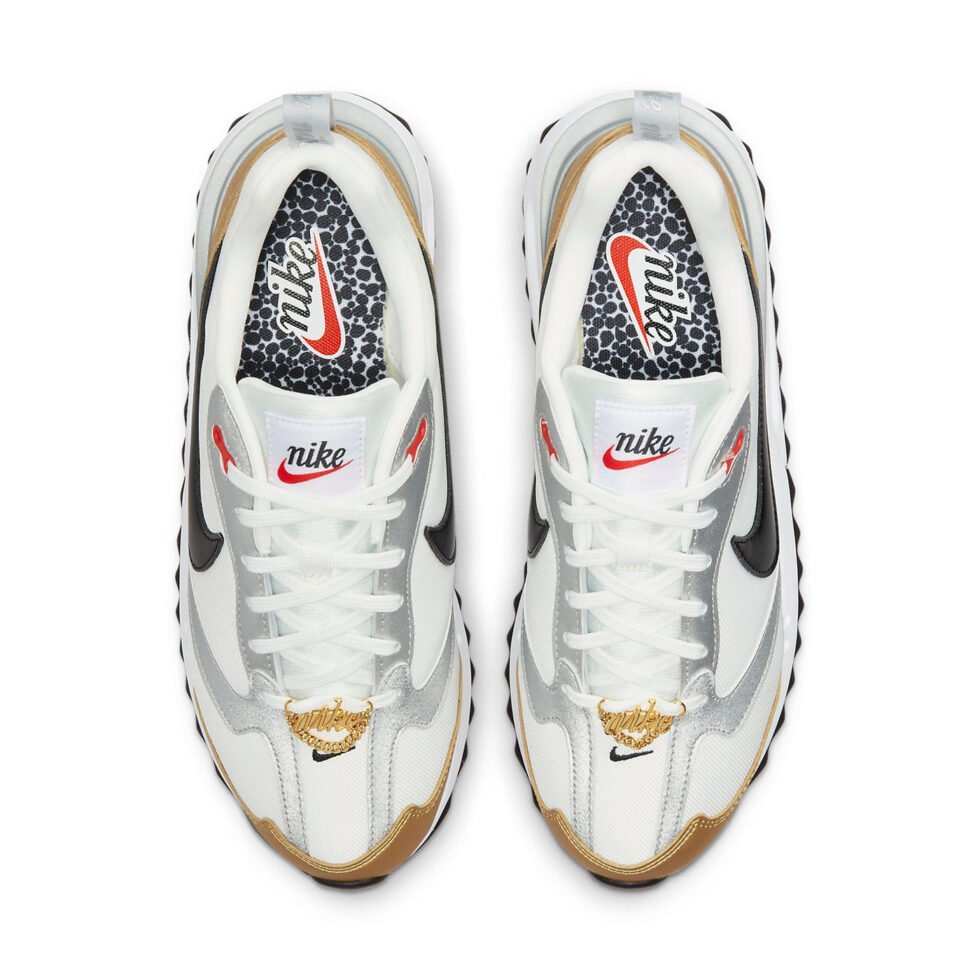 (WMNS) Nike Air Max Dawn SE 'White Metallic Gold' DJ6209-100 - Image 4