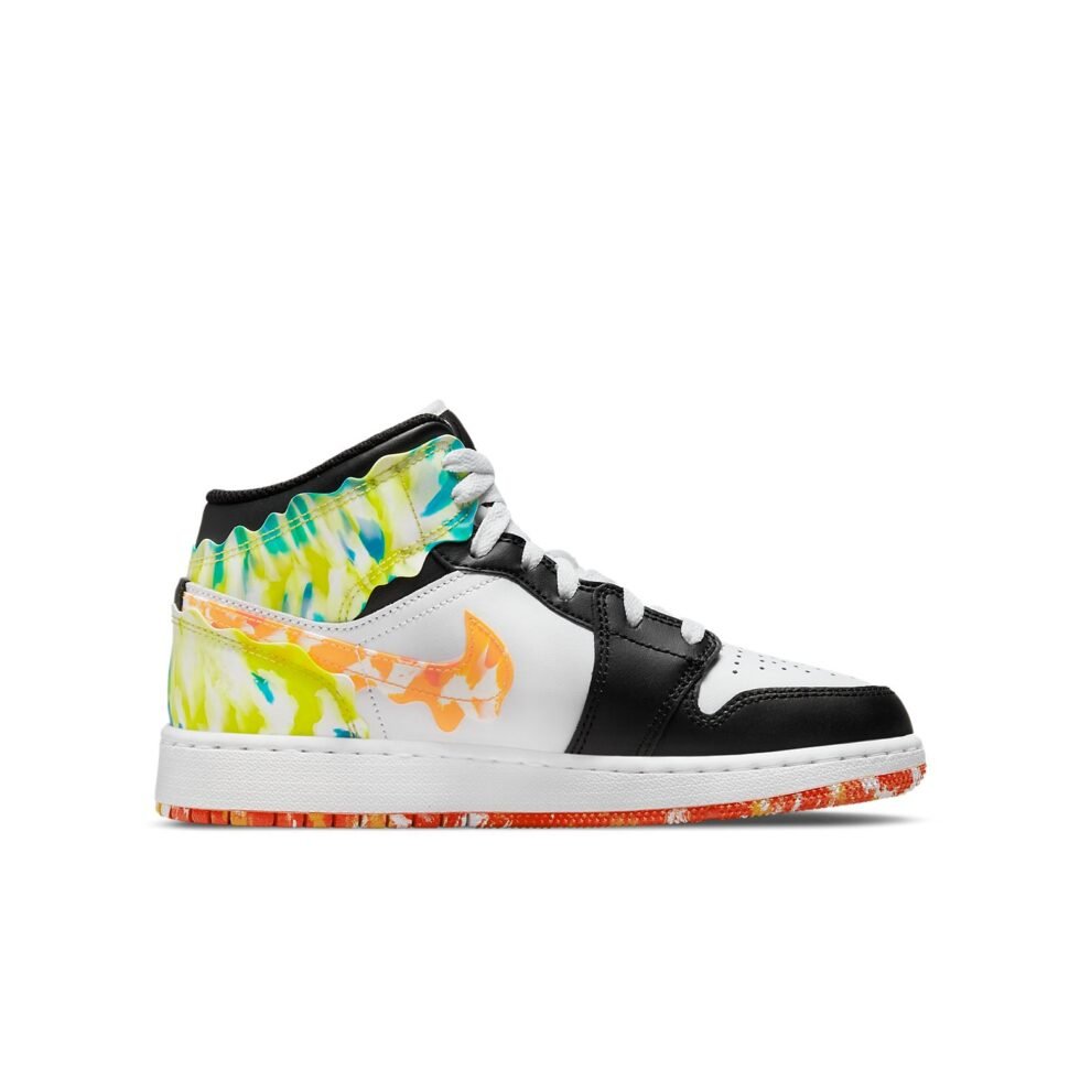 (GS) Air Jordan 1 Mid SE 'Drip' DJ6563-038 - Image 2