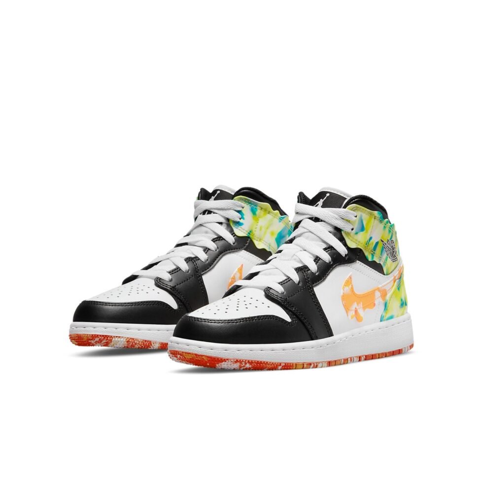 (GS) Air Jordan 1 Mid SE 'Drip' DJ6563-038 - Image 3