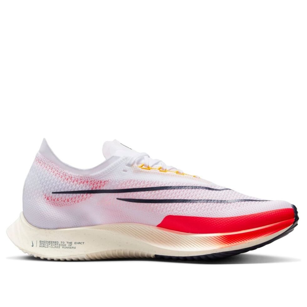 Nike ZoomX Streakfly 'White Bright Crimson' DJ6566-102 - Image 2