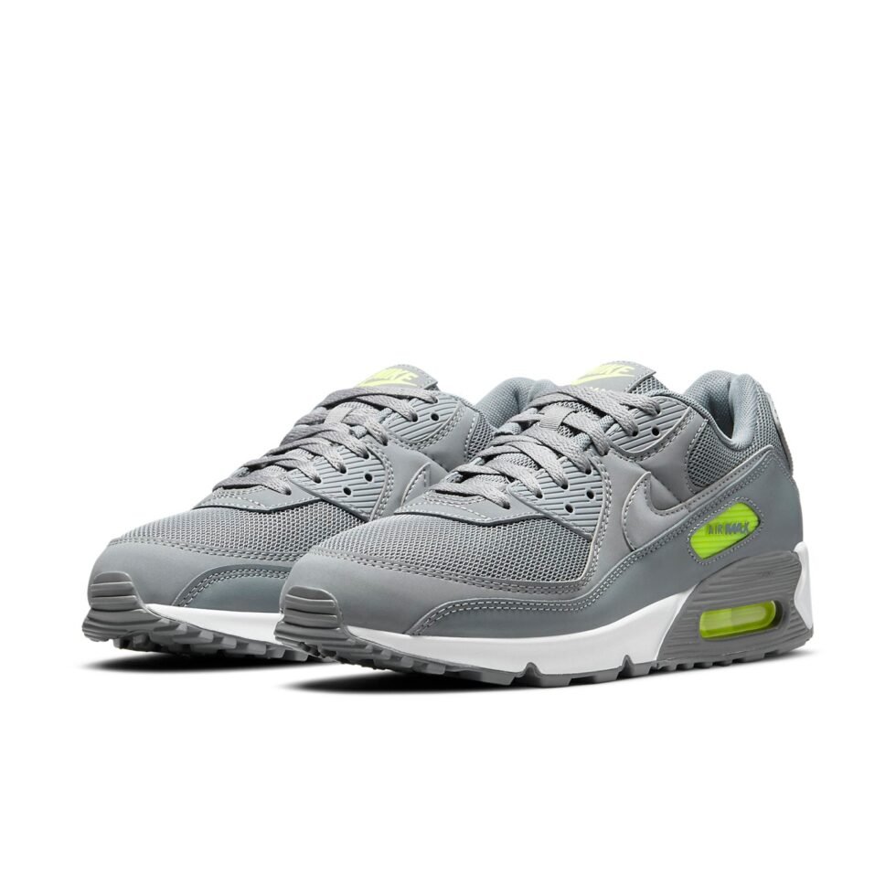 Nike Air Max 90 'Smoke Grey Volt' DJ6881-002 - Image 3
