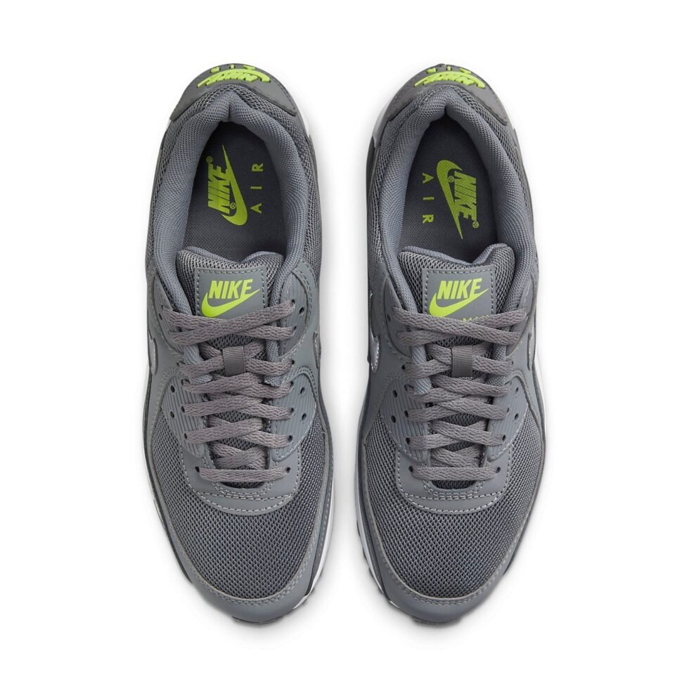 Nike Air Max 90 'Smoke Grey Volt' DJ6881-002 - Image 4