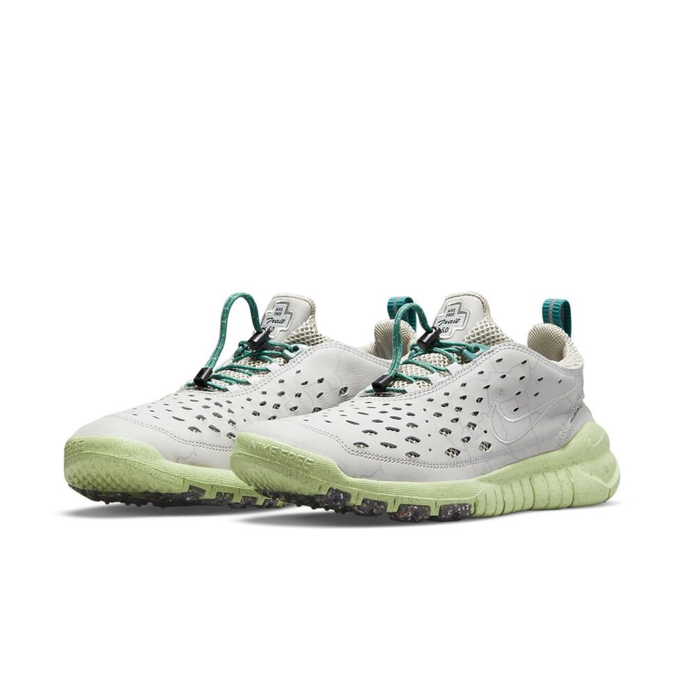 Nike Free Run Trail 'Grey Fog Mint' DJ6891-001 - Image 3