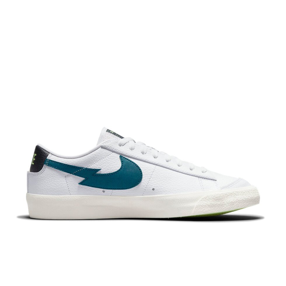 Nike Blazer Low '77 'Split Swoosh Aquamarine' DJ6895-100 - Image 2