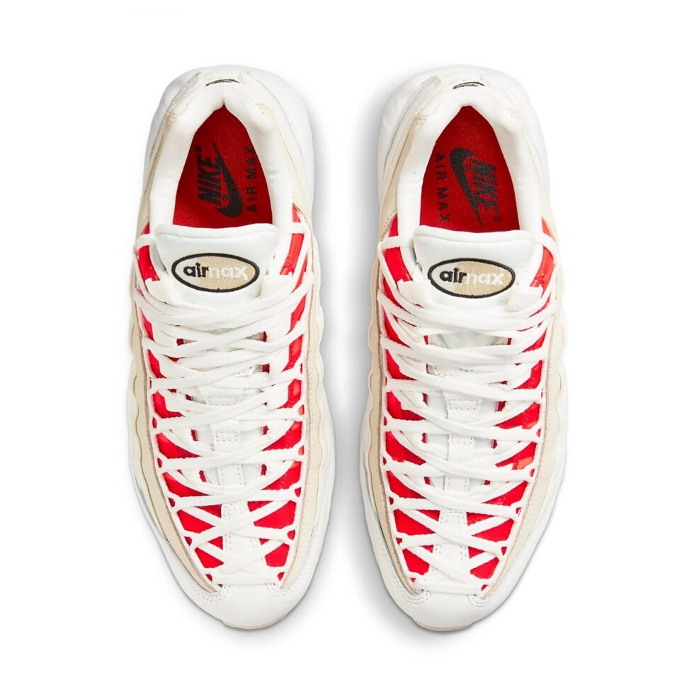 (WMNS) Nike Air Max 95 'Double Lace - Sail' DJ6903-100 - Image 4