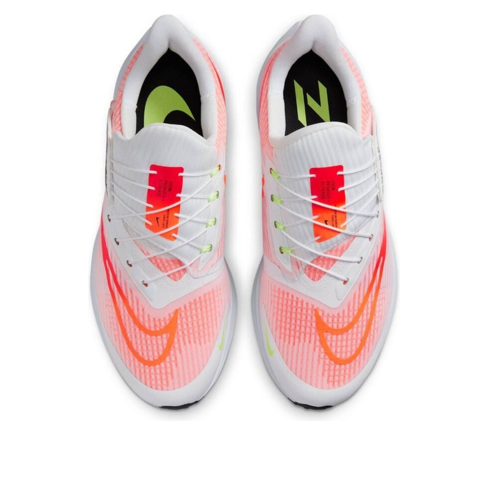 Nike Air Zoom Pegasus FlyEase 'White Total Orange' DJ7382-100 - Image 4