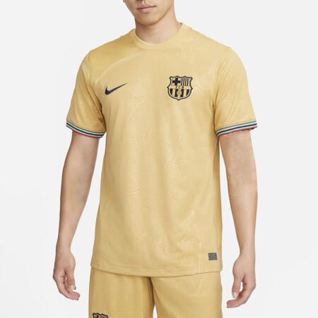 Nike FC Barcelona Stadium Away Jersey 22-23 'Yellow' DJ7675-715