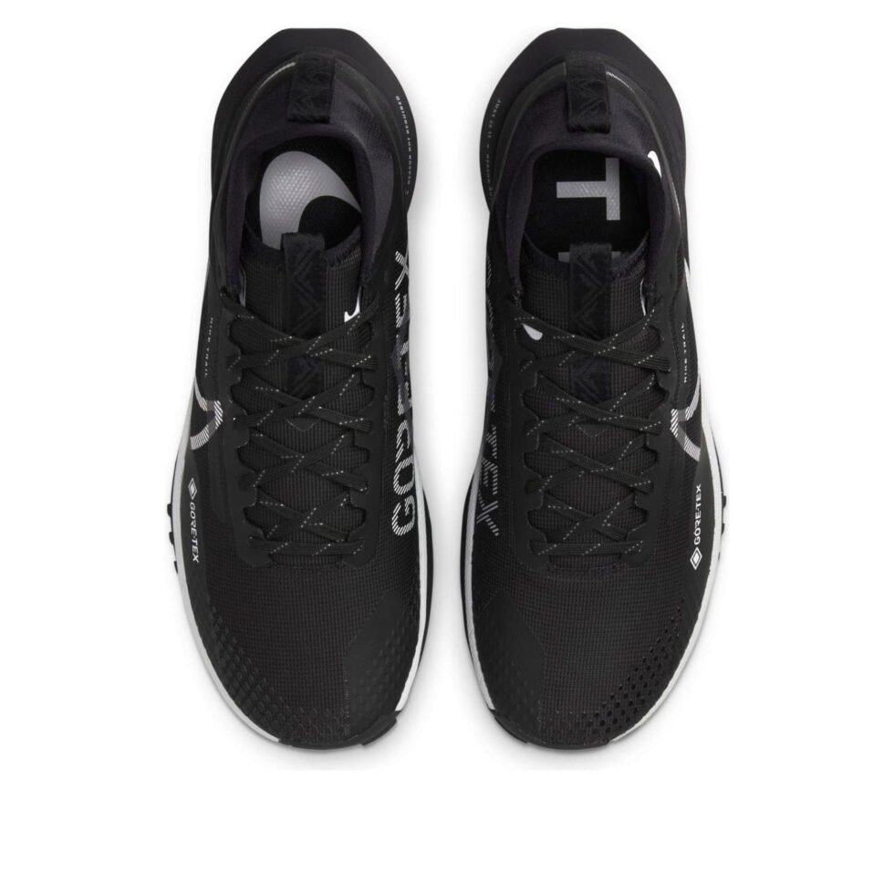Nike React Pegasus Trail 4 Gore-Tex 'Black Reflect Silver' DJ7926-001 - Image 4