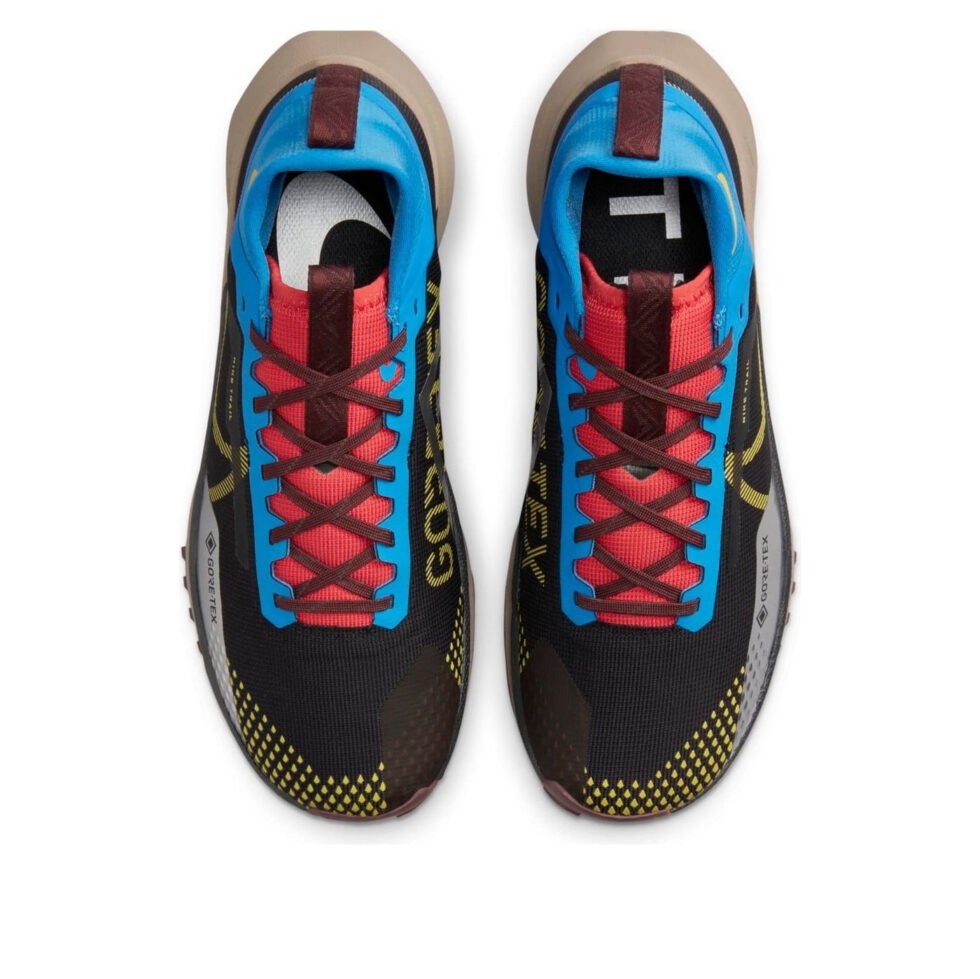 Nike React Pegasus Trail 4 GTX 'Black Vivid Sulfur' DJ7926-003 - Image 4