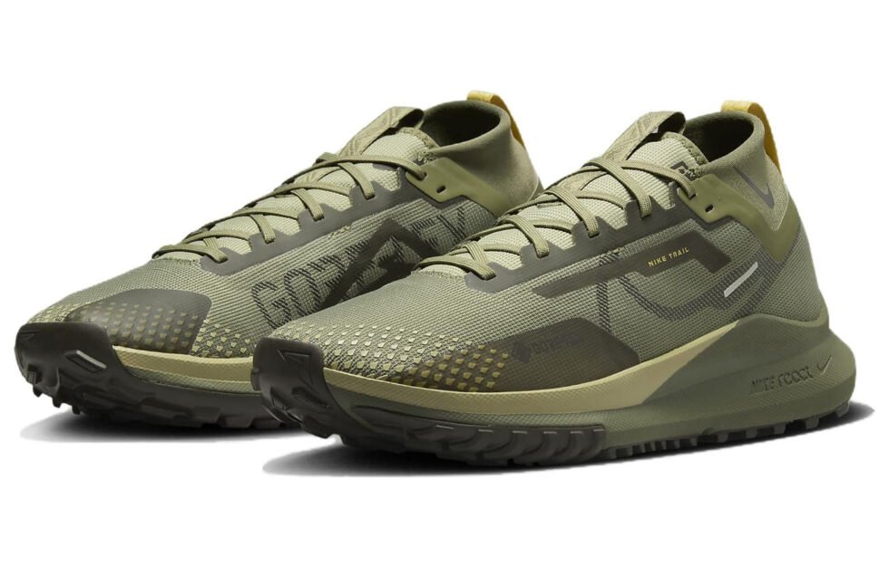 Nike React Pegasus Trail 4 GTX 'Medium Olive' DJ7926-201 - Image 4