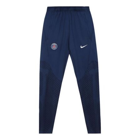 Men's Nike Solid Color Logo Soccer/Football Sports Pants/Trousers/Joggers Paris Saint-Germain Autumn Blue DJ8550-410