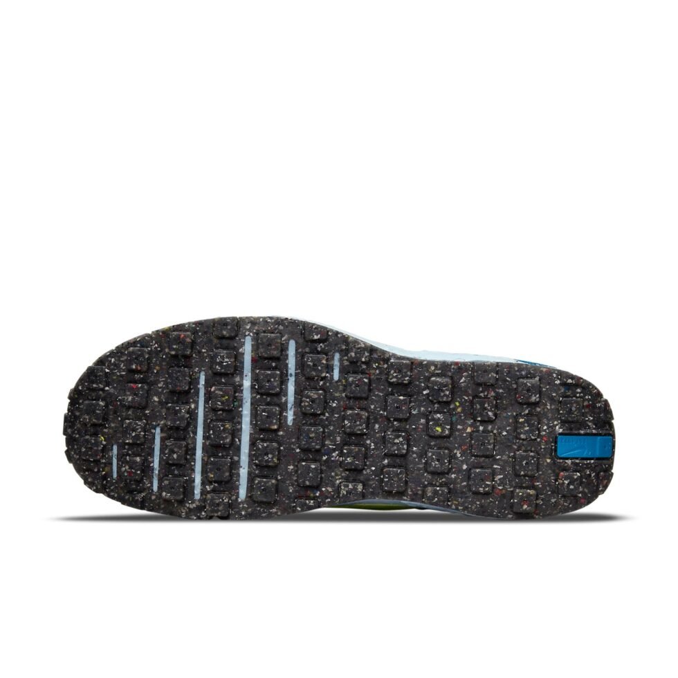 (WMNS) Nike Waffle One Crater Sneakers White/Green/Blue DJ9640-100 - Image 6