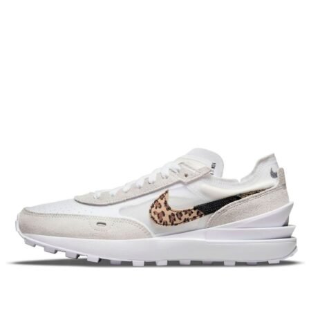 (WMNS) Nike Waffle One 'White Leopard' DJ9776-100
