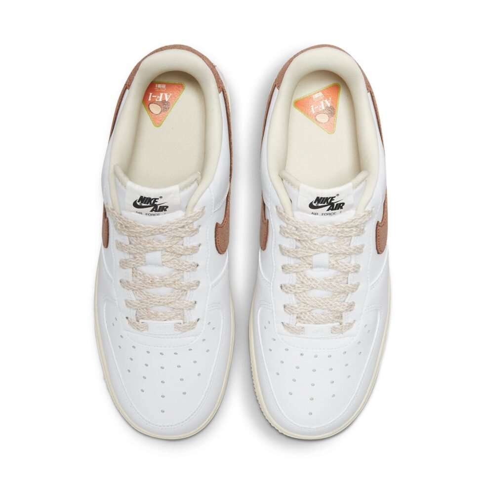 (WMNS) Nike Air Force 1 Low '07 LX 'Coconut' DJ9943-101 - Image 4