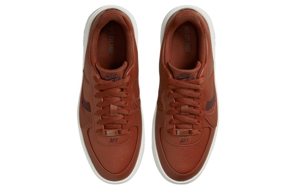 (WMNS) Nike Air Force 1 PLT.AF.ORM 'Mars Stone' DJ9946-603 - Image 4