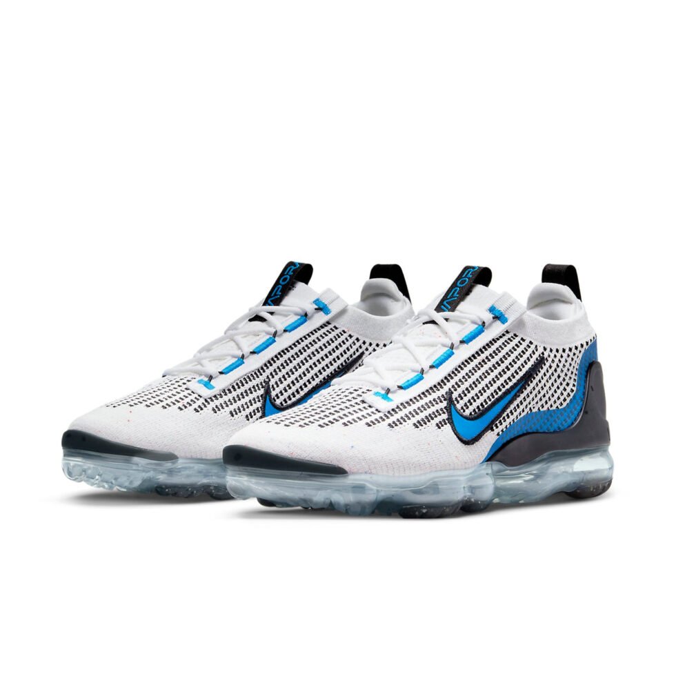 Nike Air VaporMax 2021 Flyknit 'White Photo Blue' DM0025-100 - Image 3